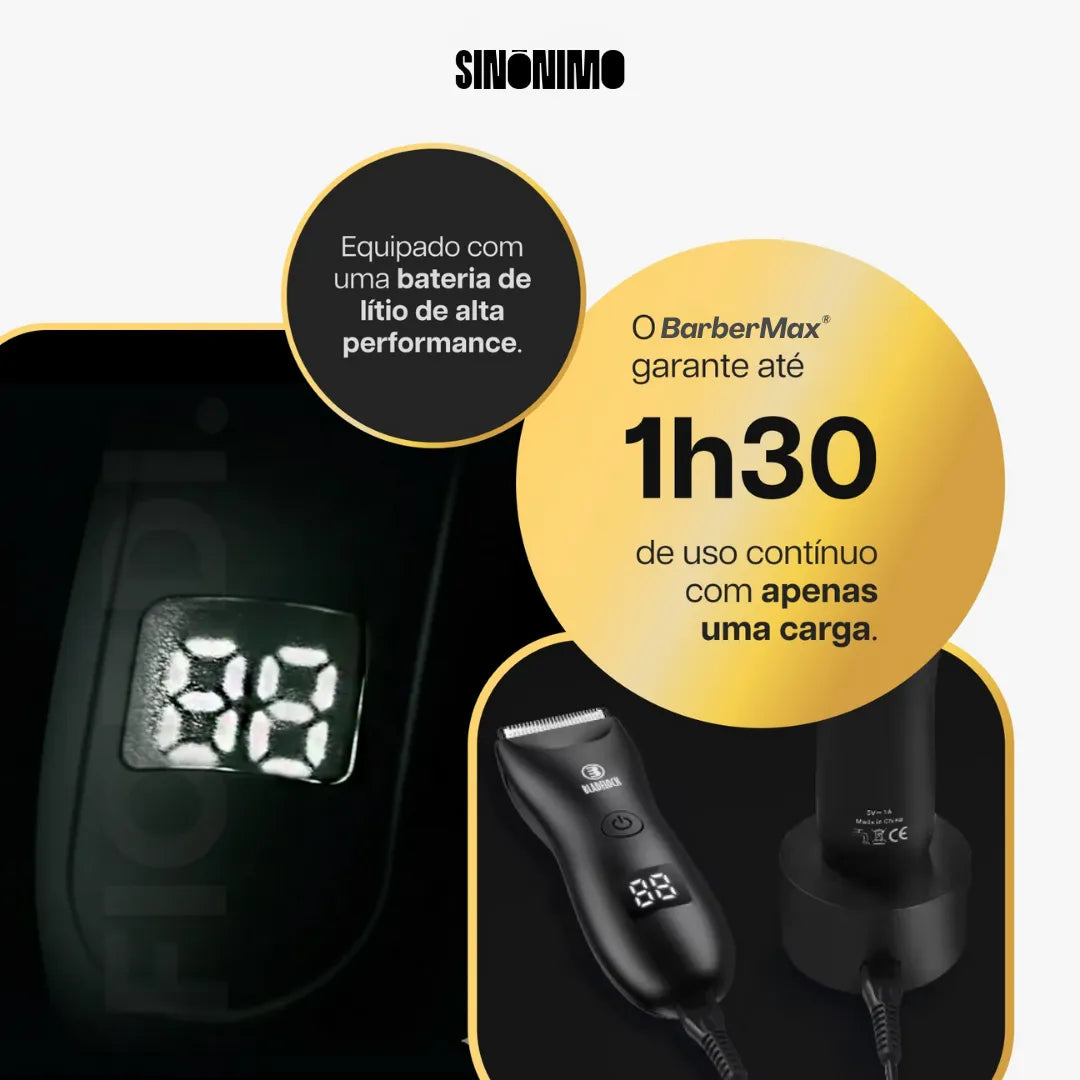 BarberMax® - Aparador Íntimo Profissional + Combo Brindes Exclusivos
