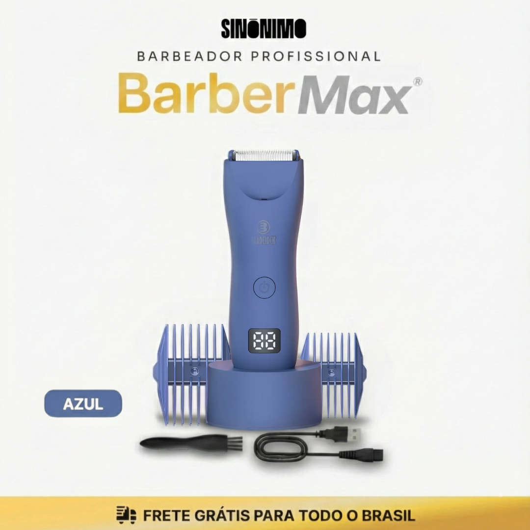 BarberMax® - Aparador Íntimo Profissional + Combo Brindes Exclusivos