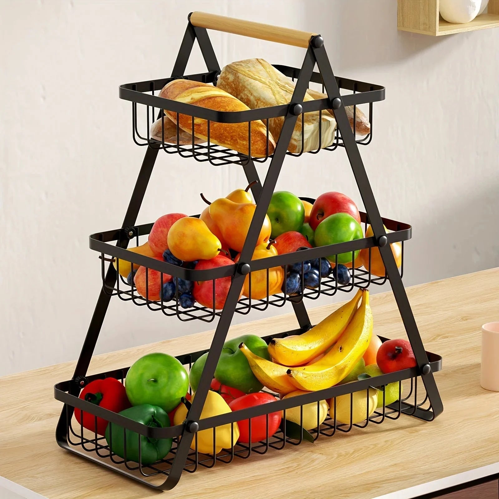 Cesta de Frutas Tripla