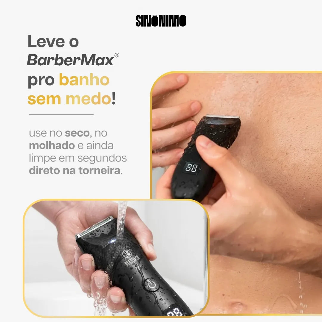 BarberMax® - Aparador Íntimo Profissional + Combo Brindes Exclusivos