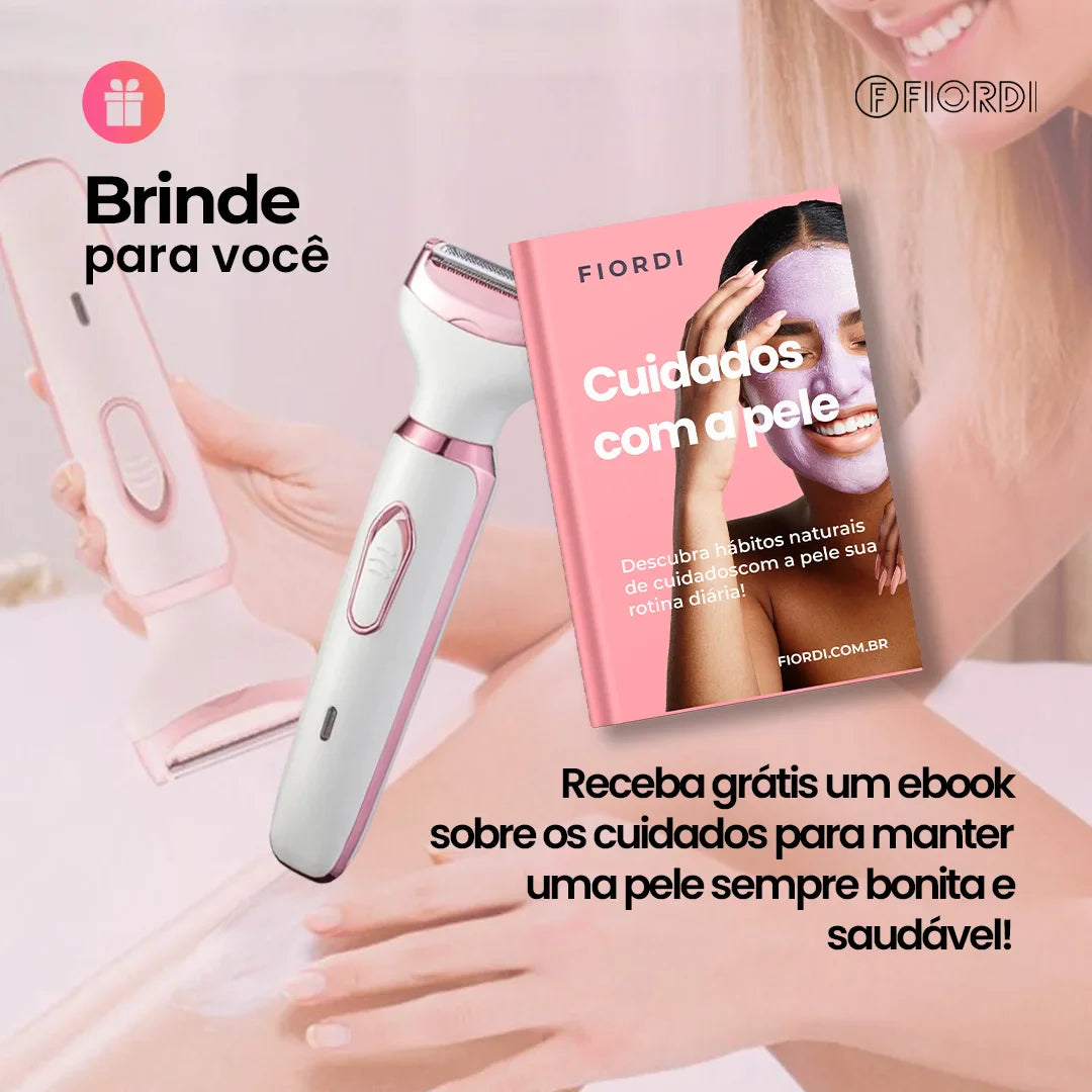 DermaFlex® - Depilador Elétrico 4 em 1