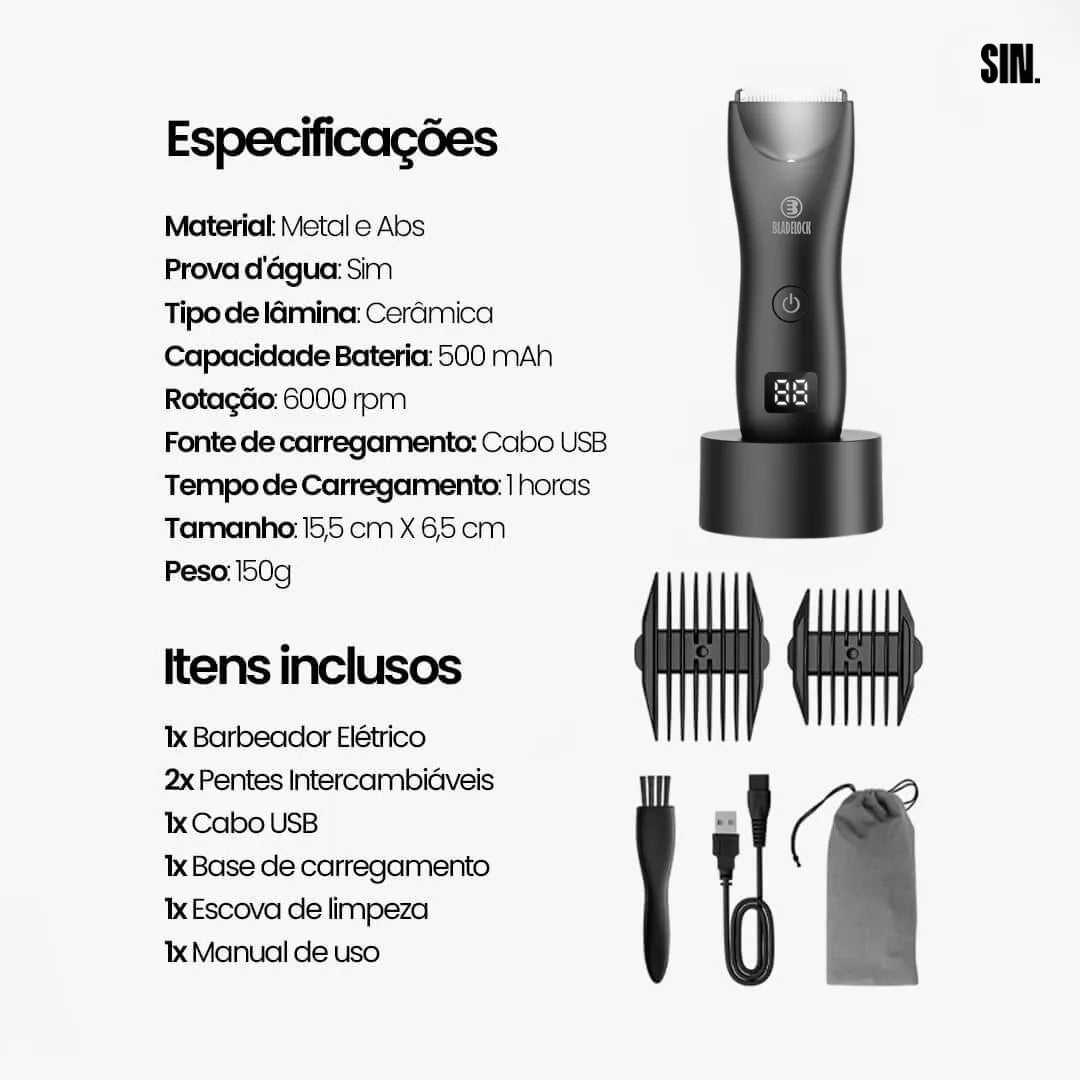BarberMax® - Aparador Íntimo Profissional + Combo Brindes Exclusivos