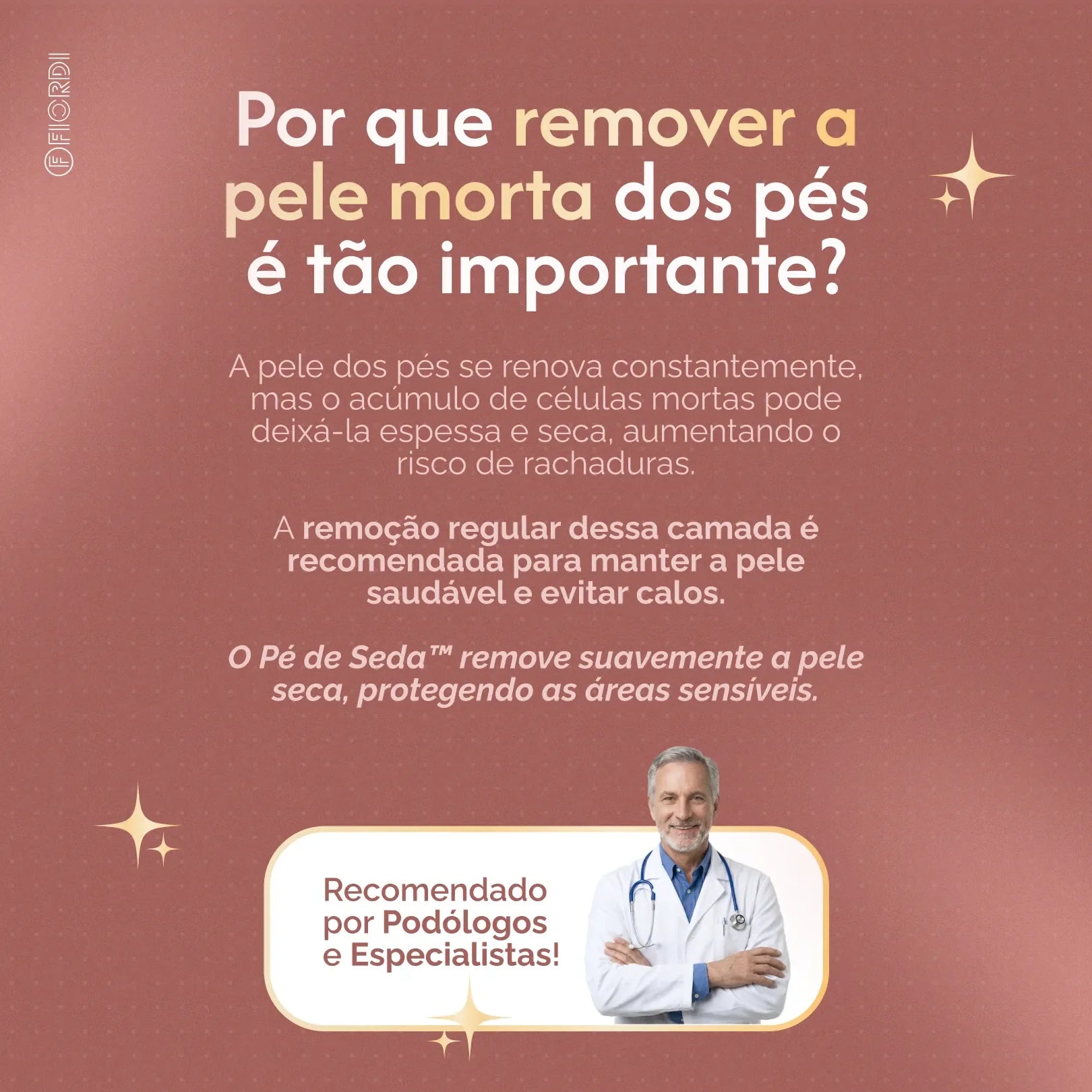 Pé de Seda™ - Lixador Elétrico Profissional