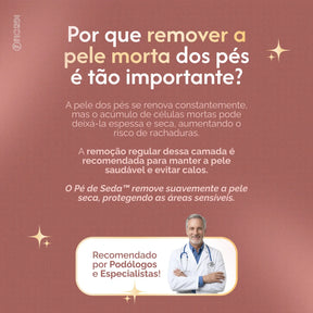 Pé de Seda™ - Lixador Elétrico Profissional