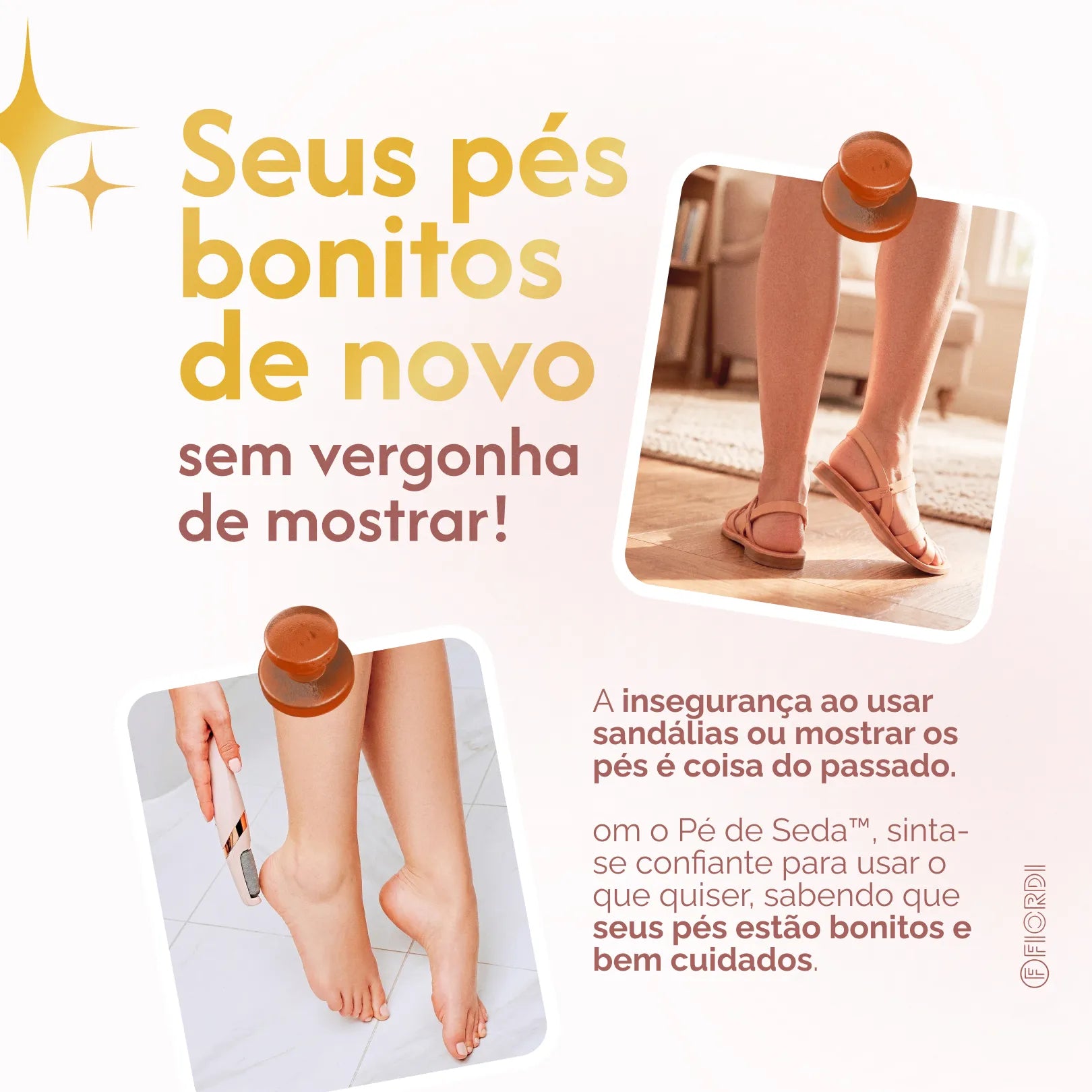 Pé de Seda™ - Lixador Elétrico Profissional