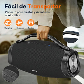LANÇAMENTO | Caixa de Som Bluetooth 200W 39000mah EQ IPX6 Sabala DRa-909 Exclusiva | POTÊNCIA E GRAVE