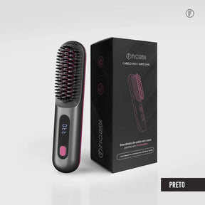 Escova Alisadora Portátil - BeautyMax Pro®