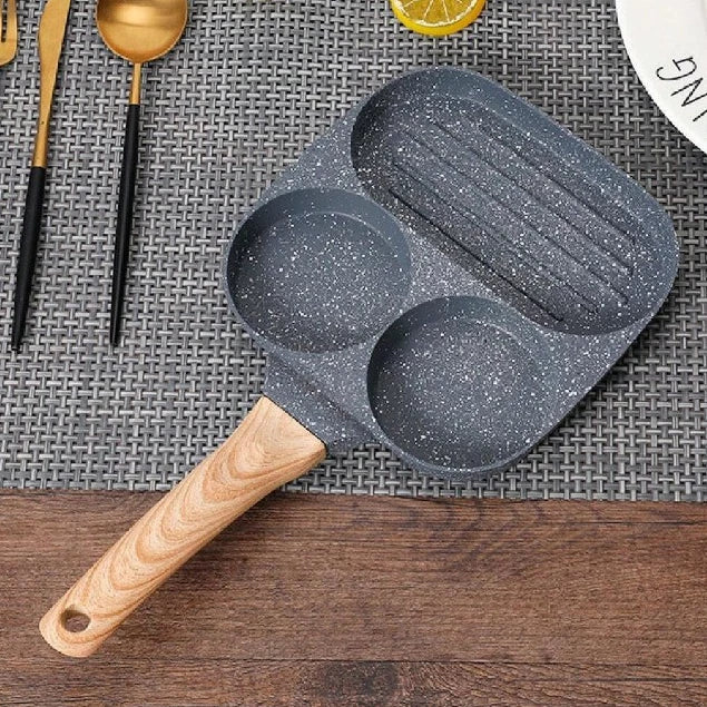 Frigideira Antiaderente 3 em 1 - Wizzer®