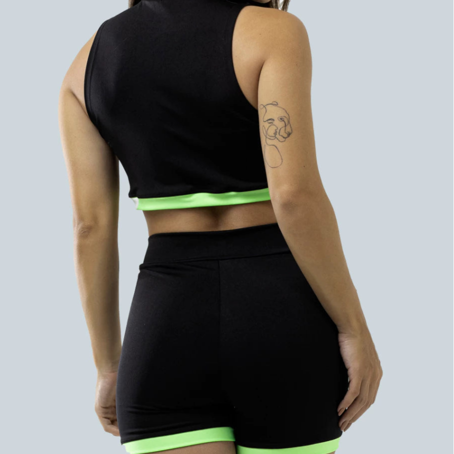 (Compre 1 Leve 2) Kit 2 Conjunto Fitness Feminino Gola Alta