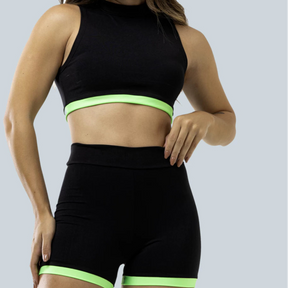 (Compre 1 Leve 2) Kit 2 Conjunto Fitness Feminino Gola Alta